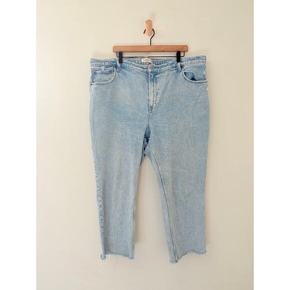 Abercrombie & Fitch 90s Ultra High Rise Straight Leg Jeans - Picture 2 of 10